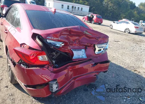 2021 Honda Accord Ex-L z USA, uszkodzony, nr VIN 1HGCV1F51MA123489